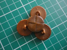 Brown quartered leather for sale  UK
