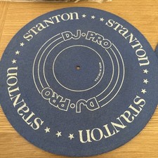 Stanton slipmats dj for sale  NOTTINGHAM