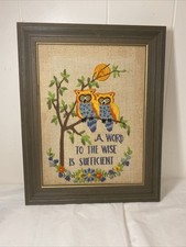 Vintage needle point for sale  Monmouth