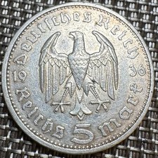 Piece reichsmark 1936 d'occasion  Senlis