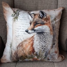 Fox cream cushion for sale  ENNISKILLEN