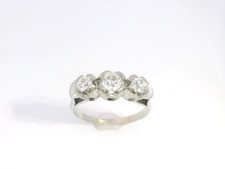 585er weißgold ring gebraucht kaufen  Buxtehude