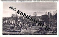 AK Smoleńsk około 1941 roku ruiny domów Смоленск Rosja na sprzedaż  Wysyłka do Poland