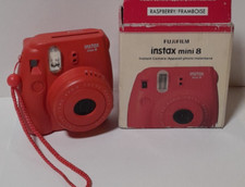 Câmera Instantânea Fujifilm Instax Mini 8 Vermelha Framboesa Testada Funciona comprar usado  Enviando para Brazil