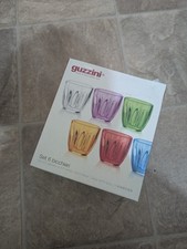 Guzzini bicchieri set for sale  REDDITCH