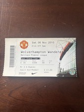 Manchester united wolves for sale  MACCLESFIELD