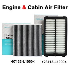 Conjunto combo filtro de ar de pólen de cabine de motor para Hyundai Tucson Kia Sportage 2022-24 comprar usado  Enviando para Brazil