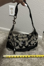 coach black handbag gray for sale  Grand Forks