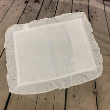 Display white broderie for sale  STOCKPORT
