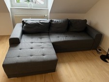 Graues ecksofa bettkasten gebraucht kaufen  Hannover