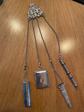 Chatelaine large solid for sale  CAMBORNE