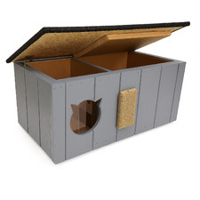 Qls katzenhaus holz gebraucht kaufen  Guben