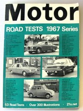 The MOTOR Car Road Tests 1967 Fiat Ford Rover Porsche Vauxhall comprar usado  Enviando para Brazil