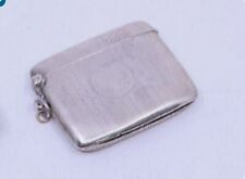 Estojo antigo eduardiano prata Vesta M J Myatt & Co 1912 marca registrada Birmingham comprar usado  Enviando para Brazil