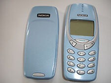 NIEBIESKI TELEFON KOMÓRKOWY NOKIA 3310, ADAPTER UK, ZAINSTALOWANY JĘZYK ROSYJSKI, używany na sprzedaż  Wysyłka do Poland