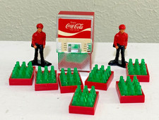 BUDDY L COCA COLA RETRO REFRIGERANTE POP MÁQUINA COM ESTOJOS E TRABALHADORES DE ARMAZÉM 10 peças! comprar usado BUDDY L COCA COLA RETRO REFRIGERANTE POP MÁQUINA COM ESTOJOS E TRABALHADORES DE ARMAZÉM 10 peças! comprar usado  Enviando para Brazil