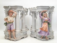Paire groupes porcelaine d'occasion  Corbehem
