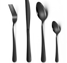 Schwarz besteck set gebraucht kaufen  Mayen