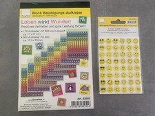 Belobigungs aufkleber sticker gebraucht kaufen  Hausen