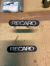 Recaro seat badges for sale  PRESTON