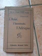 Cours géographie 1903 d'occasion  France