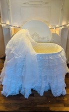 Vintage lace bassinet for sale  Auburn