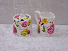 Herbario Floral Cocina Porcelana Diseño Lechera Y Azucarera Estilo Campestre, usado comprar usado  Enviando para Brazil