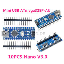 Driver 10PCS Nano V3.0 Mini USB ATmega328P-AU CH340G 5V 16MHz para Arduino comprar usado  Enviando para Brazil