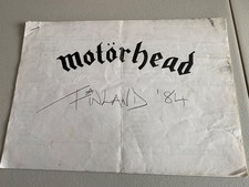 Motorhead 1984 finland for sale  TEWKESBURY
