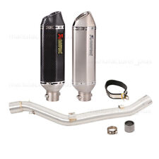 Pontas de silenciador deslizantes para Suzuki DRZ400S DRZ400SM 2000-2024 tubo de escape médio comprar usado  Enviando para Brazil