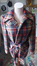 Vintage 70s plaid for sale  BATH