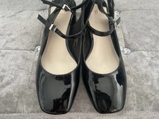 Ladies black patent for sale  CHIGWELL
