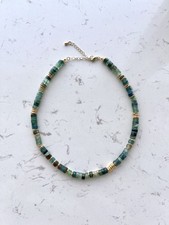Handmade bead necklace d'occasion  Expédié en Belgium