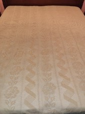 Coperta matrimoniale filet usato  Canicatti