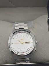 Relógio automático vintage Orient 21 joias BRANCO calendário perpétuo plurianual comprar usado  Enviando para Brazil