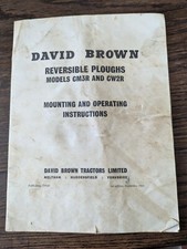David brown reversible for sale  GRANTHAM