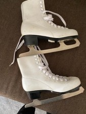Weiße klassische schlittschuh gebraucht kaufen  Fürth