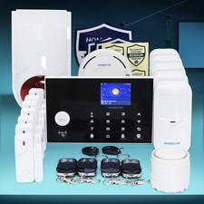 HOMSECUR Système d'Alarme Maison sans Fil 4G SMS Auto-appel avec Menu Français comprar usado  Enviando para Brazil