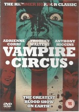 Vampire circus dvd for sale  BASILDON