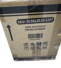 Usado, Bancada de máquina de gelo portátil 26 lb/24h autolimpante formato de bala dois tamanhos NOVA comprar usado  Enviando para Brazil