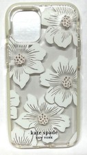 Capa transparente floral Kate Spade Defensive Stones/Hollyhock para iPhone 12 min (5,4") comprar usado  Enviando para Brazil