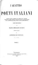 Quattro poeti italiani. usato  Castiglione dei Pepoli