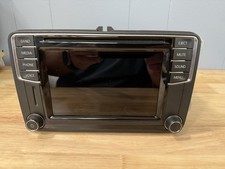Receptor de exibição de rádio AM FM Reman 2016 2017 VW Volkswagen Jetta Passat fabricante de equipamento original comprar usado  Enviando para Brazil
