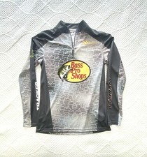 Usado, Camiseta masculina Bass Pro Shops Johnny Morris 1/4 zíper pesca tamanho pequeno comprar usado  Enviando para Brazil
