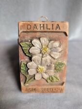 Placa de gesso 3D floral relevo elevado dália pequena parede giz comprar usado  Enviando para Brazil
