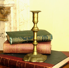 Brass candlestick petal for sale  BRIDGNORTH