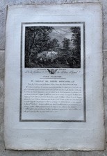 Grande gravure ancienne d'occasion Grande gravure ancienne d'occasion  Aix-en-Provence-