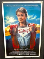 Pôster do filme Teen Wolf Michael J. Fox Susan Ursitti 1985 *Pôsteres de Hollywood* comprar usado  Enviando para Brazil