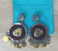 Paire boucles oreilles d'occasion  Le Val