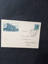Cartolina postale 1954 usato  Roma